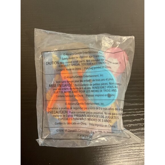 Vintage McDonalds Sky Dancers Swan Shimmer Figurine #1 - Picture 2 of 2